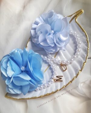 Flor madrinhas - Corsage Personalizada